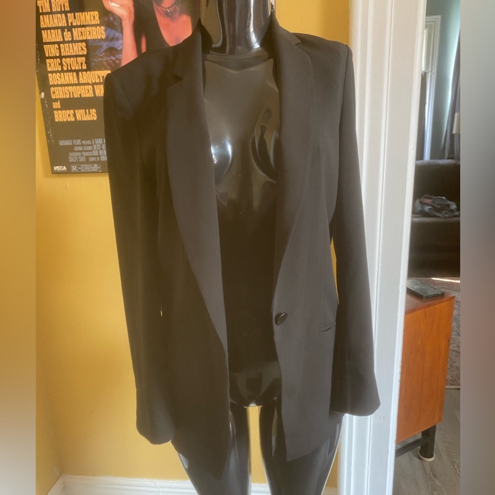 McGinn Black Sport Coat Classic Blazer